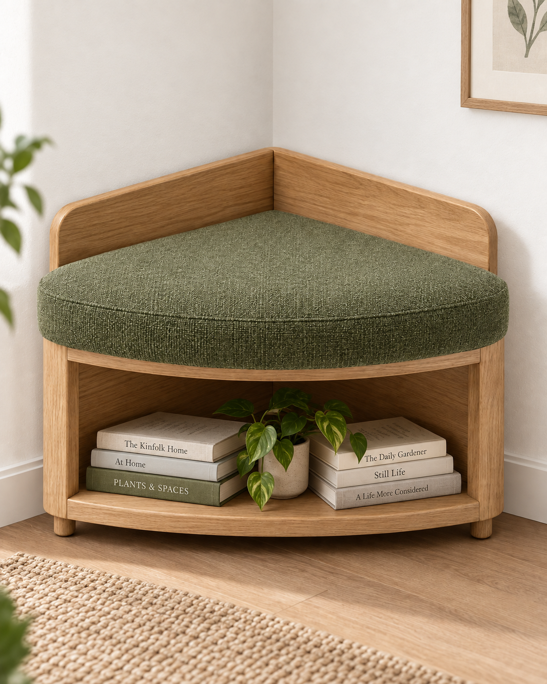 Corner Reading Perch