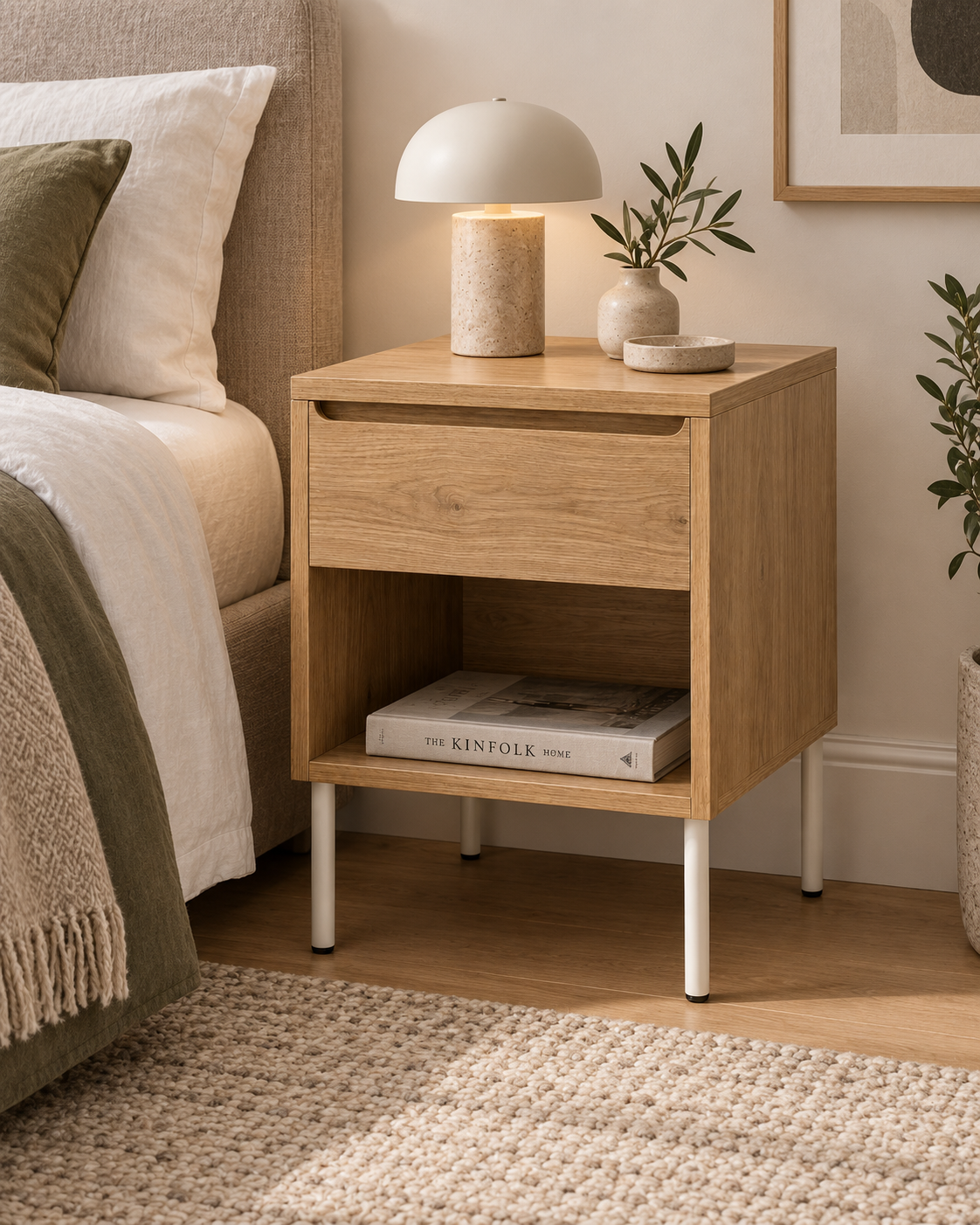 Lift-Top Bedside Cube