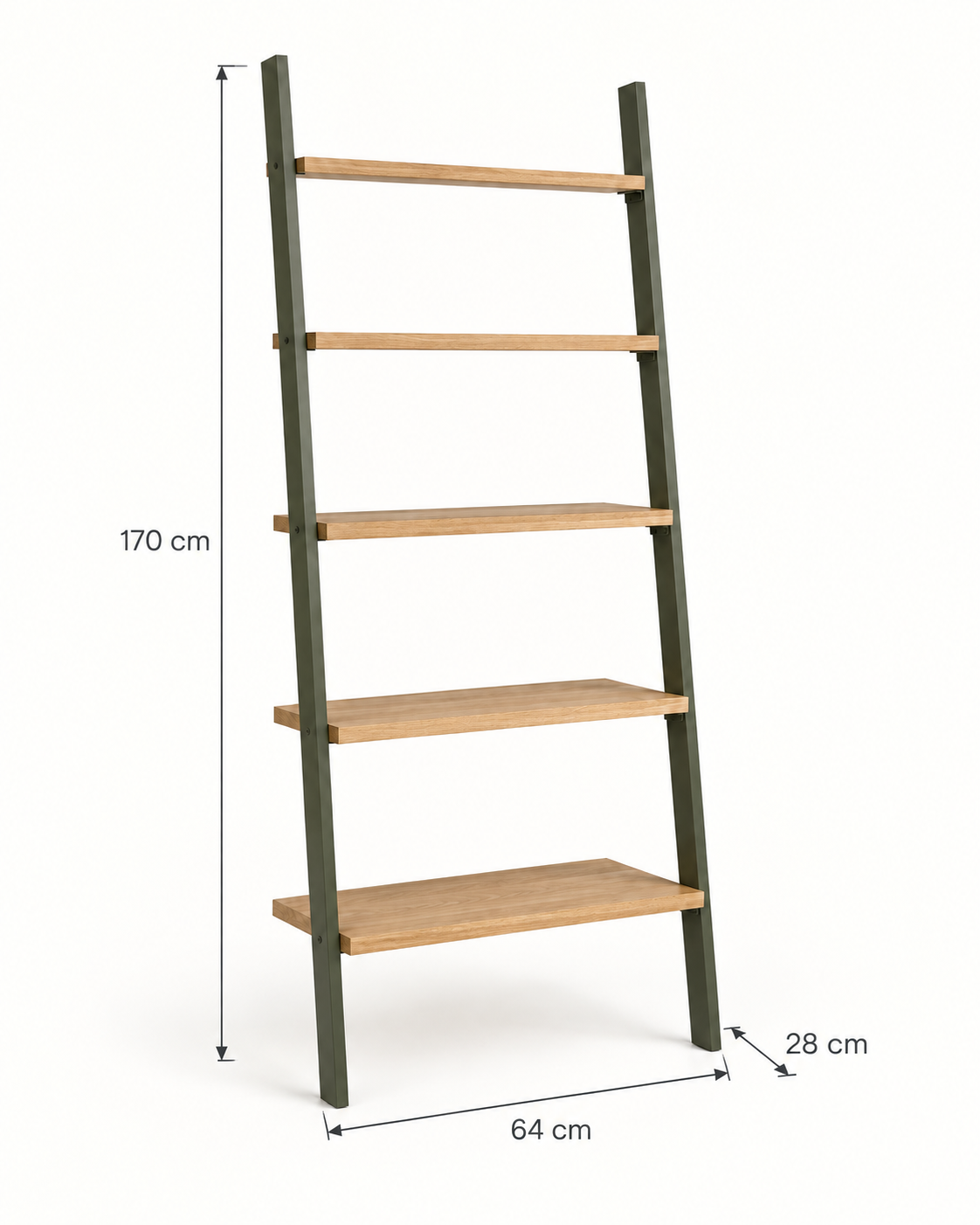 Alcove Ladder Shelf