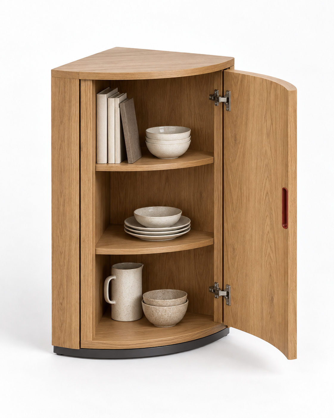Arc Corner Cabinet