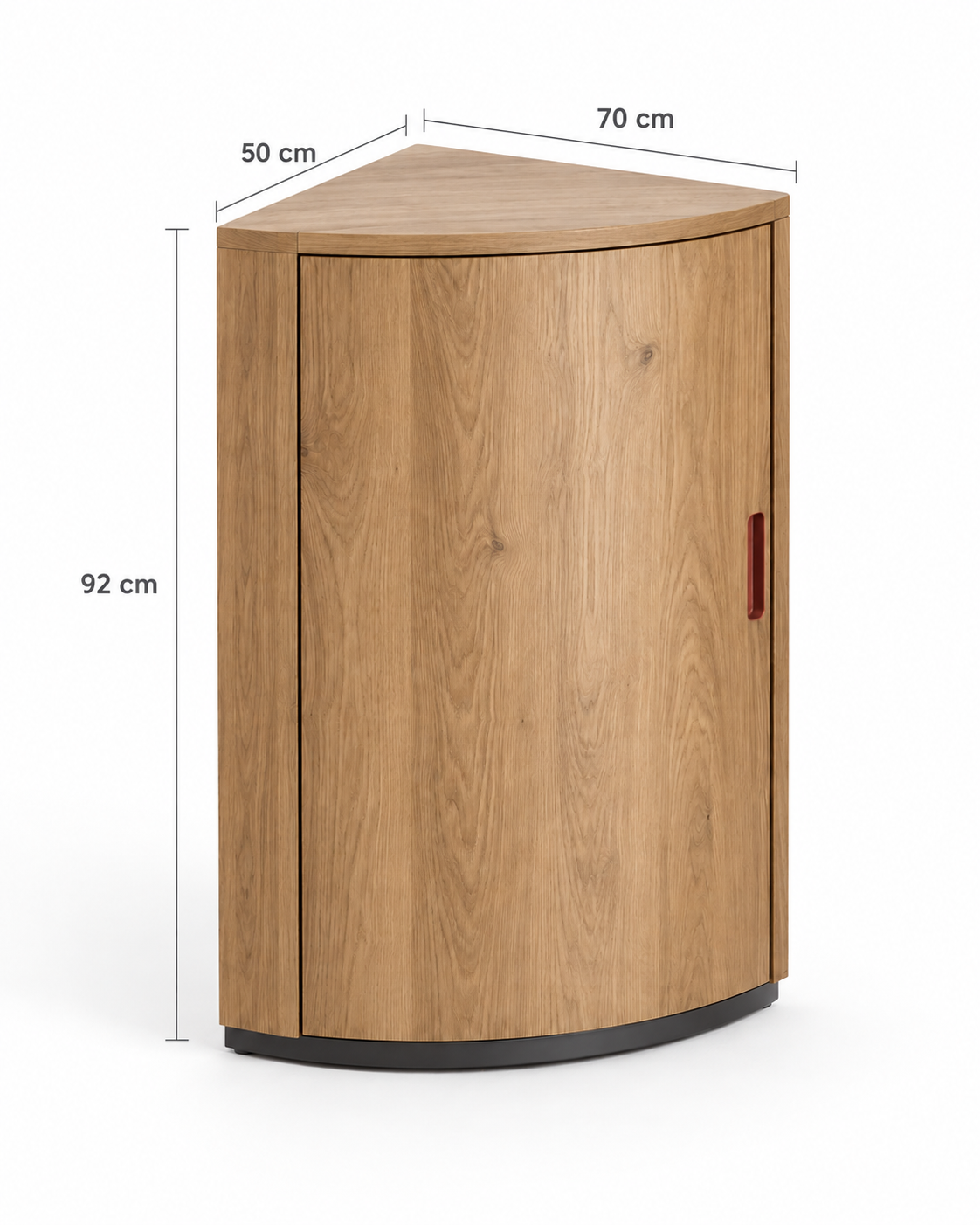 Arc Corner Cabinet