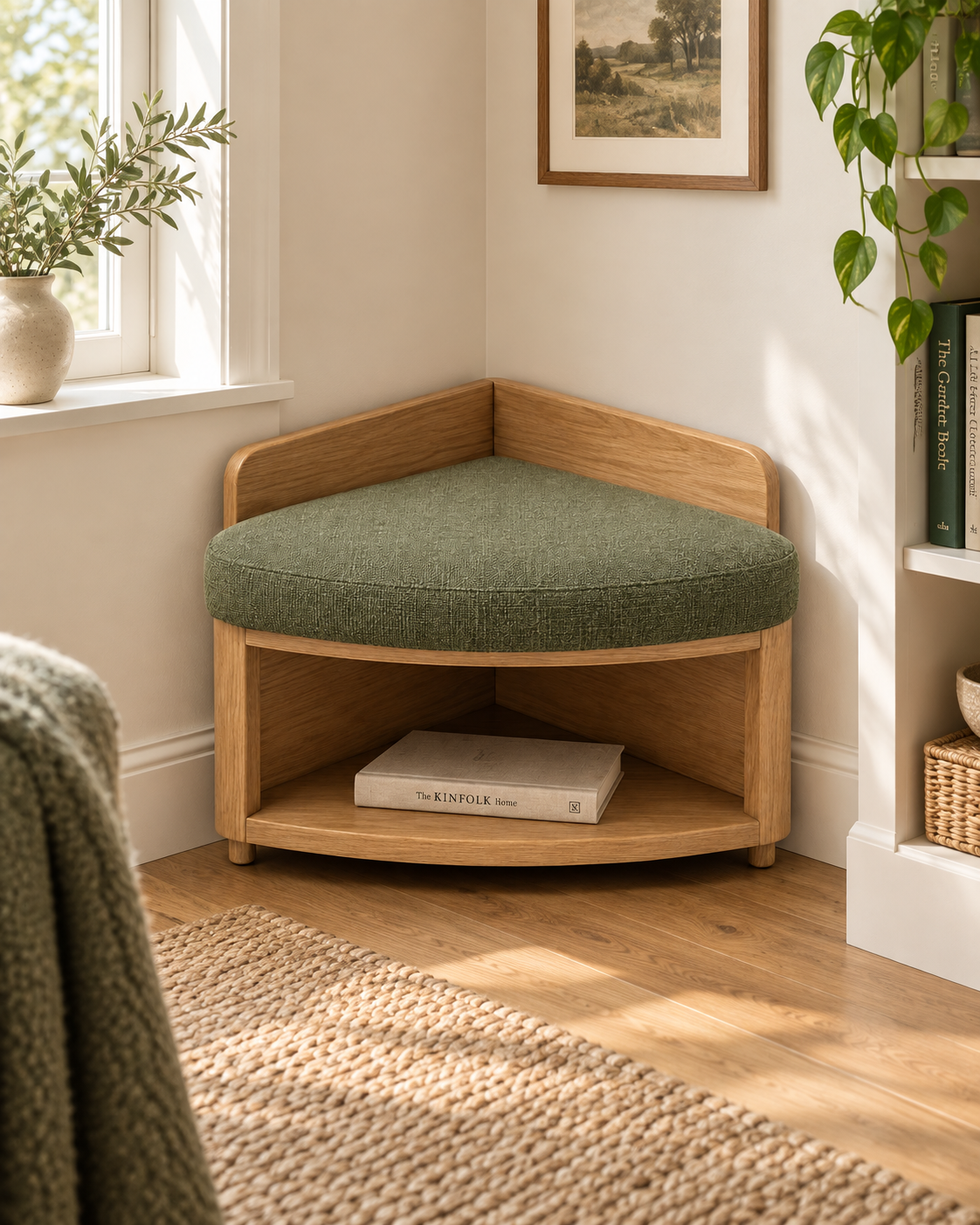 Corner Reading Perch