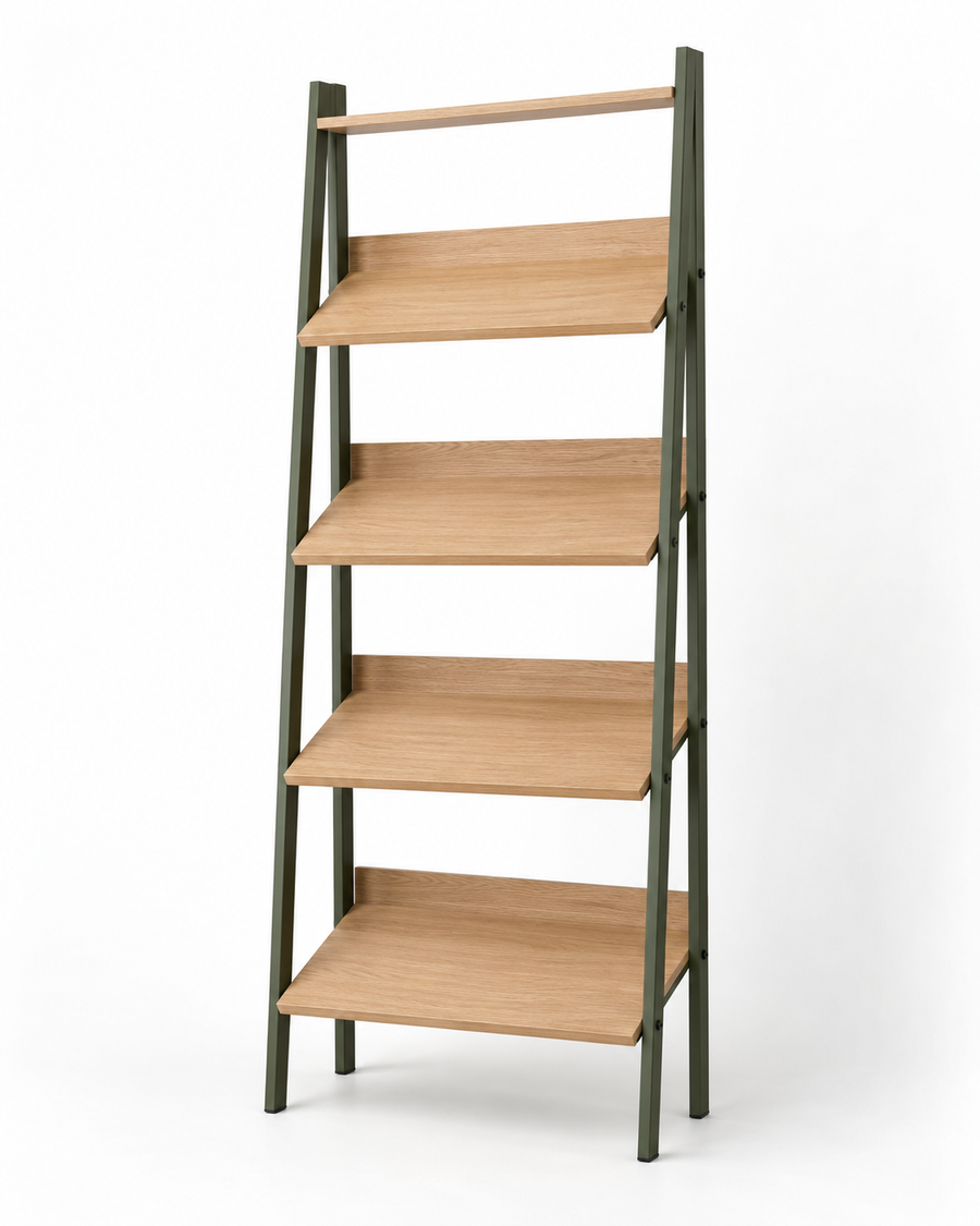 Leaning Shoe Library