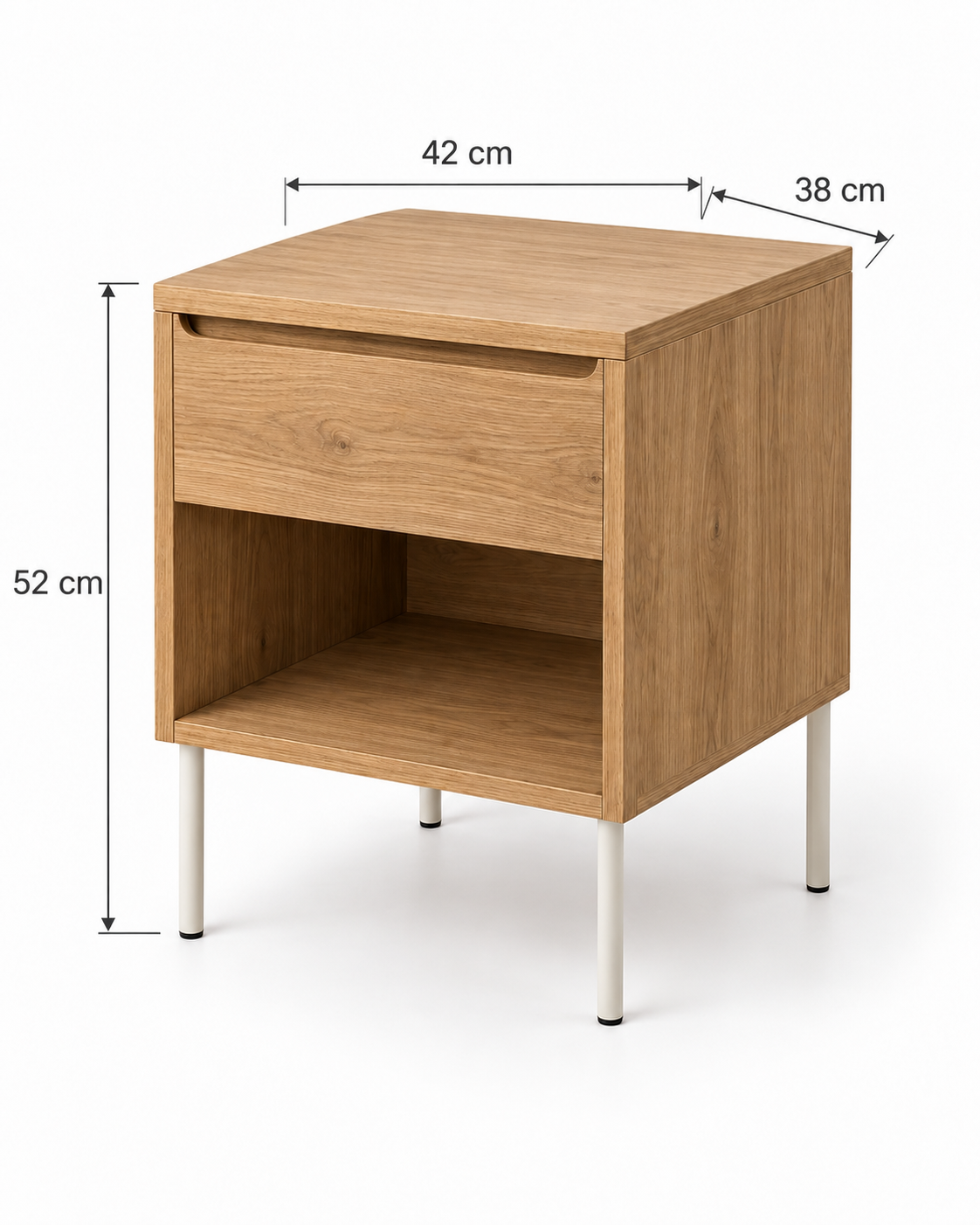 Lift-Top Bedside Cube