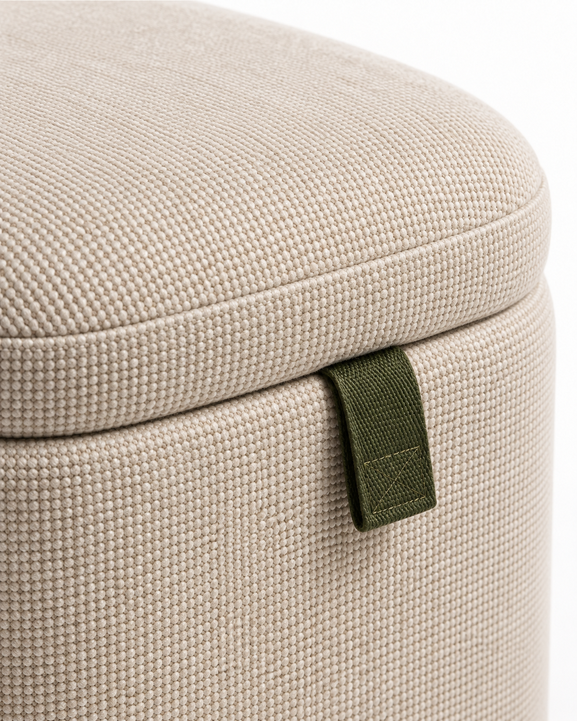 Soft-Lid Storage Stool